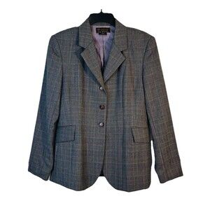 Ariat Pro Series Womens 12R Gray Equestrian Riding Blazer Jacket